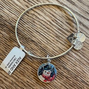 Alex and Ani Snowman Bracelet